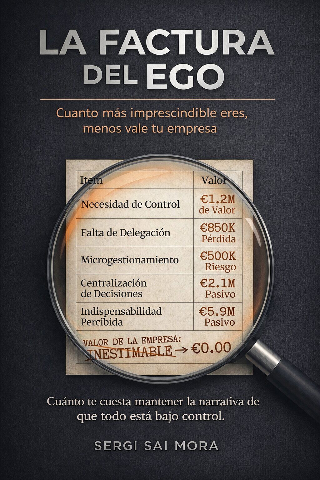 Portada del Libro La Factura del Ego